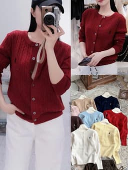 Áo Len Nữ Xả Kho Giá Sốc – Áo Dệt Kim Nữ Thời Trang Dễ Phối Đồ, Áo Len Nữ Thanh Lịch Giá Hời 2