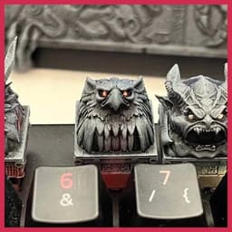 [ Đã Lên Màu ] Keycap Xuyên Led Kho báu Rồng theo chủ đề kỳ ảo - The Dragon's Hoard: Fantasy 9