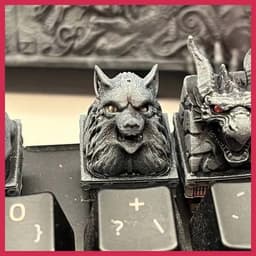[ Đã Lên Màu ] Keycap Xuyên Led Kho báu Rồng theo chủ đề kỳ ảo - The Dragon's Hoard: Fantasy 5