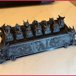 [ Đã Lên Màu ] Keycap Xuyên Led Kho báu Rồng theo chủ đề kỳ ảo - The Dragon's Hoard: Fantasy 2