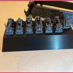 [ Đã Lên Màu ] Keycap Xuyên Led Kho báu Rồng theo chủ đề kỳ ảo - The Dragon's Hoard: Fantasy 1