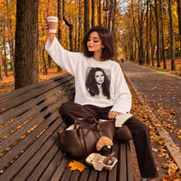 Áo thun dài tay Nam Nữ " LANA Del Rey- nàng thơ" Áo Long Sleeve Oversize form rộng thoải mái 2