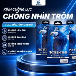 Kính Cường Lực IP Apest Chống Bám Vân Tay, Chống Nhìn Trộm Full Màn Hình Cho IP 11 12 13 14 15 16 17 Pro ProMax 1