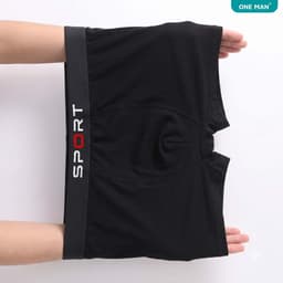 Combo 3 Quần Boxer Nam ONE MAN Quần Sịp Nam Chất Thun Lạnh Co Giãn 4 Chiều Thoáng Mát Cao Cấp 3Q001 7