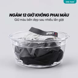 Combo 3 Quần Boxer Nam ONE MAN Quần Lót Thun Lạnh Cao Cấp Kháng Khuẩn Co Giãn 4 Chiều Êm Ái Thoáng Mát 3Q002 8