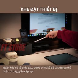 Kệ Màn Hình HyperWork DS01 / DS02 Chính Hãng - Monitor Stand Tối Ưu Góc Làm Việc, Hiện Đại 2