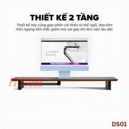 Kệ Màn Hình HyperWork DS01 / DS02 Chính Hãng - Monitor Stand Tối Ưu Góc Làm Việc, Hiện Đại 8