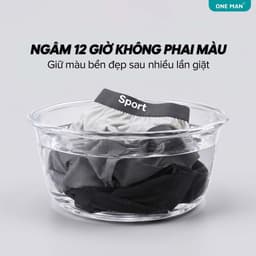 Combo 3 Quần Sịp Boxer Nam ONE MAN Thun Lạnh Cao Cấp Co Giãn 4 Chiều Thoáng Mát Thấm Hút Mồ Hôi 3Q003 8