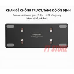 Giá Đỡ Laptop HyperWork LH01 Chính Hãng - Kê Laptop Công Thái Học, Gọn Nhẹ, Tản Nhiệt Tốt 4