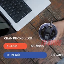 Cốc Giữ Nhiệt HyperWork Heat Lock TC01 Chính Hãng - Giữ Nóng Lạnh Hiệu Quả, Dung Tích Lớn 600ml 3
