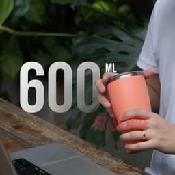 Cốc Giữ Nhiệt HyperWork Heat Lock TC01 Chính Hãng - Giữ Nóng Lạnh Hiệu Quả, Dung Tích Lớn 600ml 5