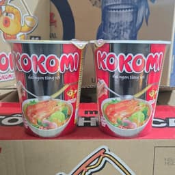 Mì Ly KOKOMI Tôm Chua Cay Hộp 65g 4
