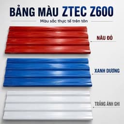 [HÀNG CHÍNH HÃNG] Sơn Chống Rỉ Sắt Thép, Kim Loại, Tôn – Bảo Vệ Chống Ăn Mòn, Tăng Độ Bền Bề Mặt ZTEC Z600 8