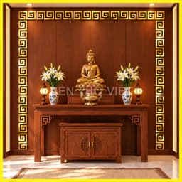 Hoa Văn Chữ S - Vạn Trang Trí Bàn Thờ Dày 3mm, Dán Tường Ghép Viền, Nhiều Màu, Size 7.5x15cm và 10 6