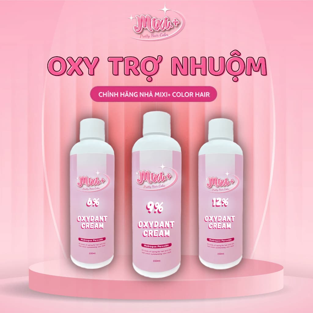 Thuốc nhuộm tóc tại nhà,  OXY Trợ Nhuộm Cheeng+ 100ml ( 6%, 9%, 12% )|  Cheeng+
