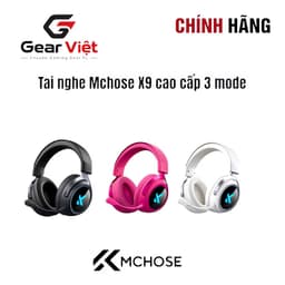 Tai nghe Mchose X9 cao cấp 3 modes chế độ Wired/Wireless/Bluetooth - Âm thanh 7.1 1