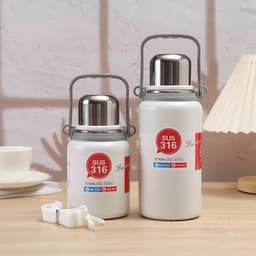 Bình giữ nhiệt SuS 316 Diamond pot 1000ml và inox Xikeer. LMS 6
