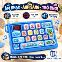 Bàn Phím Đồ Chơi Cho Bé Từ 3 Tuổi Có Đèn LED, Âm Thanh, Trò Chơi, Điều Chỉnh Âm Lượng 4