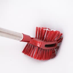 Cây cọ/ Bàn chải Chà Rửa Bồn Cầu, Toillet Đầu Chữ J 3807 và Dụng Cụ Vệ Sinh Toilet 2 Đầu/ Chổi Cọ Chữ S 2 Màu. LMS 5
