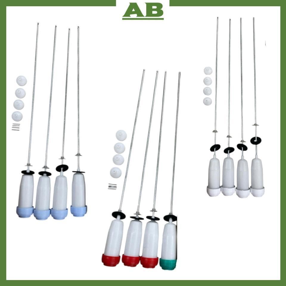 Bộ 4 quang treo, gióng máy giặt dùng được cho máy Sanyo, Aqua