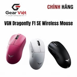 (Gear Việt) Chuột Gaming Không Dây VGN Dragonfly F1 SE Siêu Nhẹ 57g | 3 Mode | Cảm biến PAW3311 | Pin 100 giờ 1