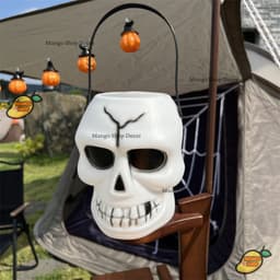 Giỏ Nhựa Hình Con Ma Đầu Lâu Đựng Kẹo Cho Bé Trang Trí Lễ Hội Tiệc Hóa Trang Halloween 8