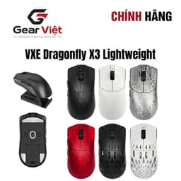 (Gear Việt)Chuột Không Dây VXE X3 / X3 Pro / X3 Turbo - Mắt Đọc PAW3395, Siêu Nhẹ - Không Dây Chính Hãng 1