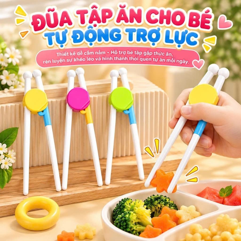 Đũa tập ăn Prahdoas cho bé