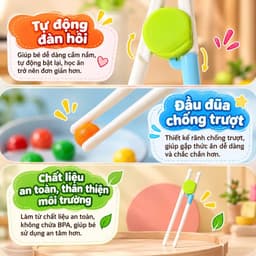Đũa tập ăn Prahdoas cho bé 5