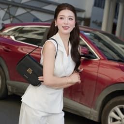 Set Vest Gile Sát Nách Kẻ Sọc HB.CLOSET Cùng Quần Ống Rông Peplum Phối Đai Lưng Thanh Lịch Công Sở S239 5