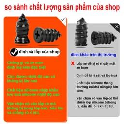 Hộp 10 đinh VÁ LỐP không ruột cho xe máy và ô tô, không phá huỷ lốp, tự vá cứu hộ lốp nhanh (hàng loại 1 chất lượng) 6