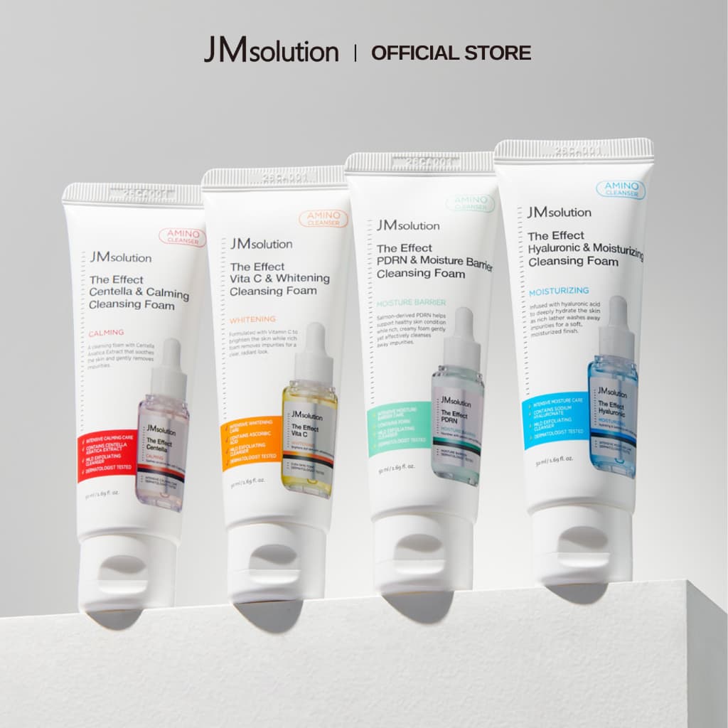 JMsolution Sữa Rửa Mặt The Effect Cleansing Foam Sữa Rửa Mặt Tạo Bọt Làm Sạch Và Chăm Sóc Da