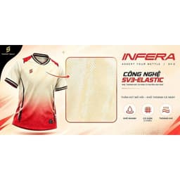 [Nhận in tên số (Nhiều mẫu)- HÀNG ĐẸP] Bộ quần áo chính hãng SV INFERA màu đen vải mè cao cấp 3