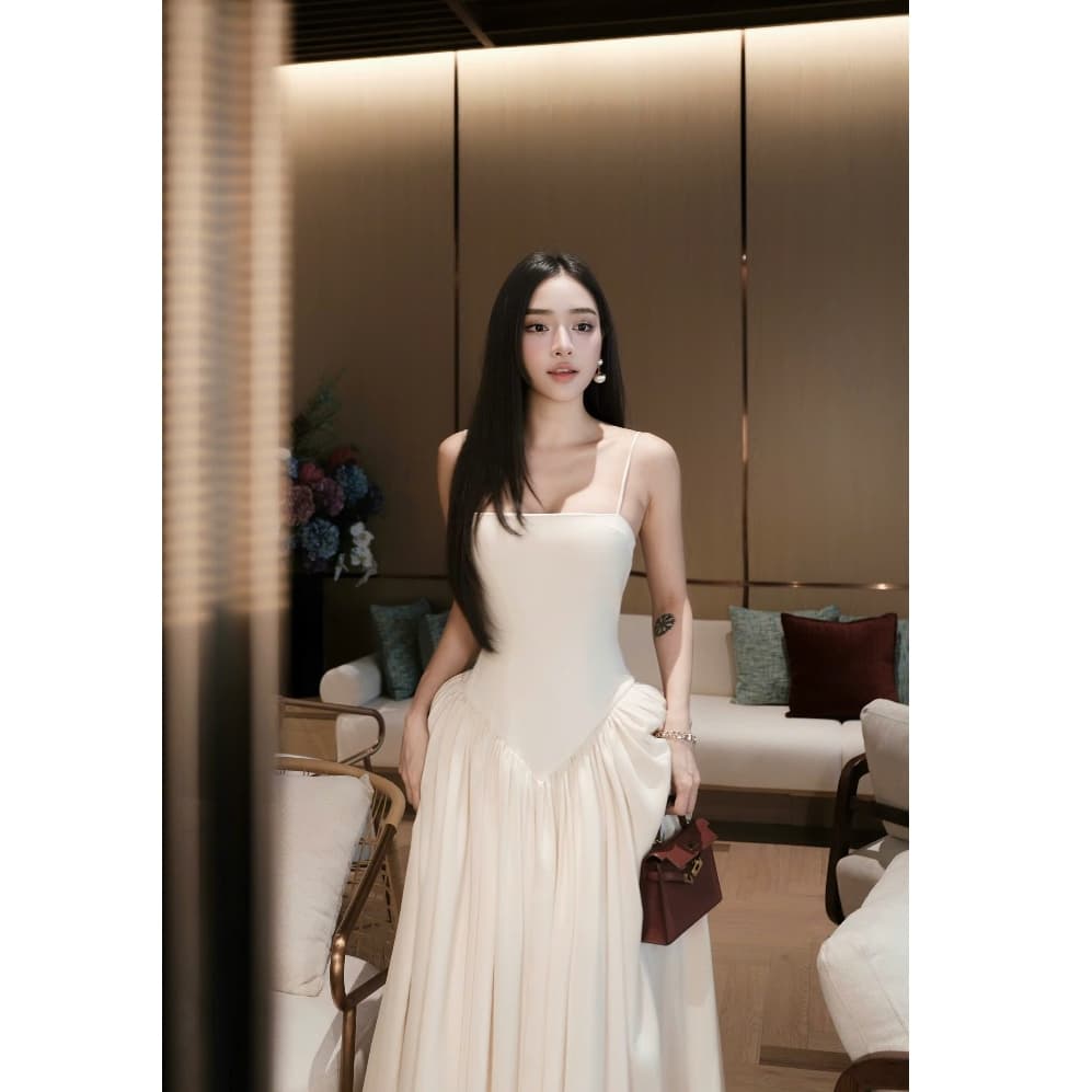 CHOUCHOU ĐẦM TÙNG NHÚN XOÈ THỜI TRANG THIẾT KẾ