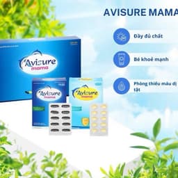 Viên uống Avisure Mama 60 viên bổ sung sắt, DHA, axit folic cho bà bầu - Vitamin Mama 60V 2