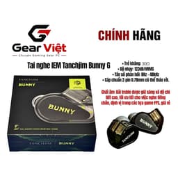 gear viet Tai nghe nhét tai IEM - TANCHJIM - BUNNY G Phiên bản  DMT 5 Ultra có Mic Type-C có dây cho điện thoại PC 1