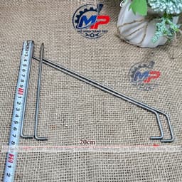 Móc Treo Kệ Gắn Tường, Móc Treo  Decor, Phụ Kiện Cho Kệ Gỗ Treo Tường Không Cần Khoan MT-94 5