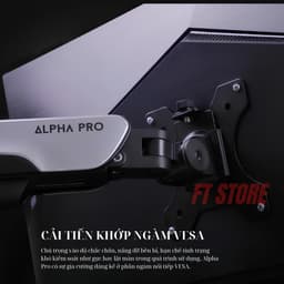 Giá Đỡ Màn Hình Máy Tính HyperWork Alpha Pro Tải Trọng 2-12kg, Hỗ Trợ Màn 22-38",  Hyper Lift Plus 3