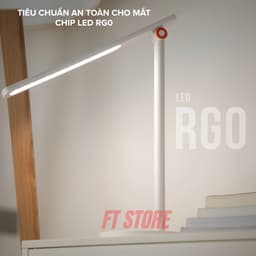 Đèn Để Bàn Chống Mỏi Mắt HyperWork DL03 Nova Lite Chip LED RG0, Ánh Sáng Trung Tính 4000K, 800 Lumen 6