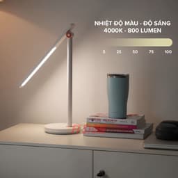 Đèn Để Bàn Chống Mỏi Mắt HyperWork DL03 Nova Lite Chip LED RG0, Ánh Sáng Trung Tính 4000K, 800 Lumen 7