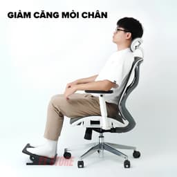Kê Chân Công Thái Học HyperWork FR01 Chống Mỏi Chân, Giảm Tê Nhức, Góc Xoay Linh Hoạt 2