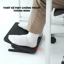 Kê Chân Công Thái Học HyperWork FR01 Chống Mỏi Chân, Giảm Tê Nhức, Góc Xoay Linh Hoạt 4