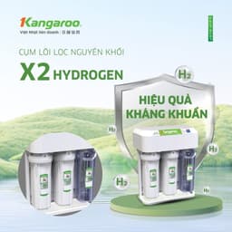 Máy Lọc Nước Hydrogen Kangaroo KGHP10K2 10 Lõi Để Gầm, RO Vortex, Tạo Hydrogen, 18L/H, Bình 7L, Bảo Hành 24 Tháng 7