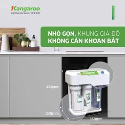 Máy Lọc Nước Hydrogen Kangaroo KGHP10K2 10 Lõi Để Gầm, RO Vortex, Tạo Hydrogen, 18L/H, Bình 7L, Bảo Hành 24 Tháng 5