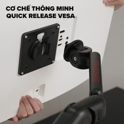 Giá Đỡ Màn Hình HyperWork PA01 Flexus - Tay Đòn Treo Màn Hình 22 - 38", Tải Trọng 3-11kg, Nâng Cao Linh Hoạt 4