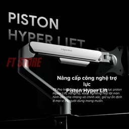 Giá Đỡ Màn Hình HyperWork T6 Pro V2 - Tay Đòn Arm Màn Hình 17 - 32 Inch, Trợ Lực Piston Hyper Lift, Tải Trọng 2-9kg 6