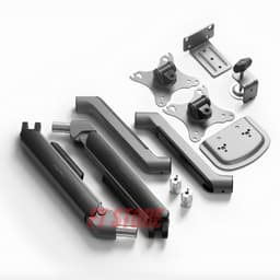 Giá Đỡ Màn Hình Đôi HyperWork T6 Pro Dual - Hỗ Trợ Màn Hình 17 - 32", Trợ Lực Piston Hyper Lift, Tải Trọng 2-9kg/Tay 2