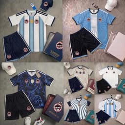 Bộ Quần Áo Bóng Đá Đội Tuyển Achen 26/27- Vải Polyester Gai Thái Cao Cấp 1