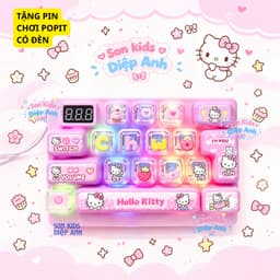 [TẶNG PIN bạn tiết kiềm được 10 k] có đèn Bàn phím chơi game TIPPPOP 26 nút cho bé 4 model chơi có ánh sáng Giảm Stress 2