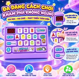 [TẶNG PIN bạn tiết kiềm được 10 k] có đèn Bàn phím chơi game TIPPPOP 26 nút cho bé 4 model chơi có ánh sáng Giảm Stress 7